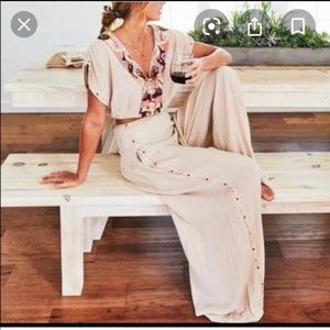 Free People Santoshi Top and Bottom size XS 🌸🌟